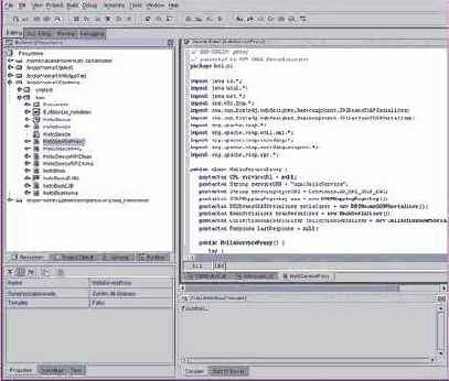 автора технологии Java) Sun ONE